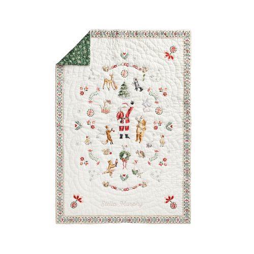 Riley Sheehey Holiday Baby Quilt | Pottery Barn Kids