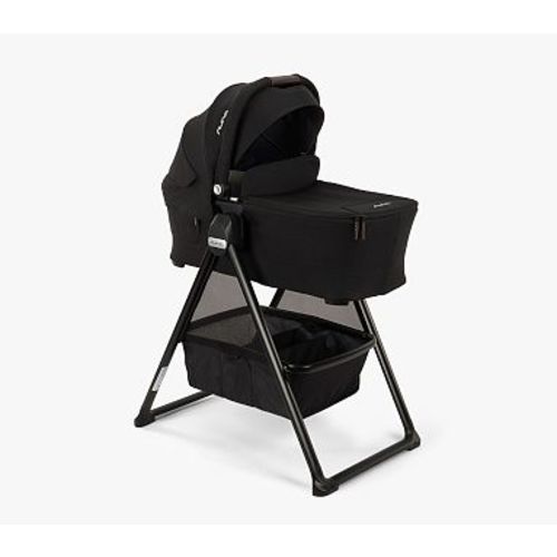Nuna SWIV™ & TRIV™ Series Bassinet & Stand, Caviar/Chocolate