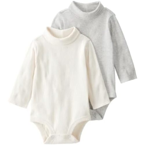 little planet by carter's Baby Boys' 2-pack Long Sleeve Bodysuits Made With Organic Cotton