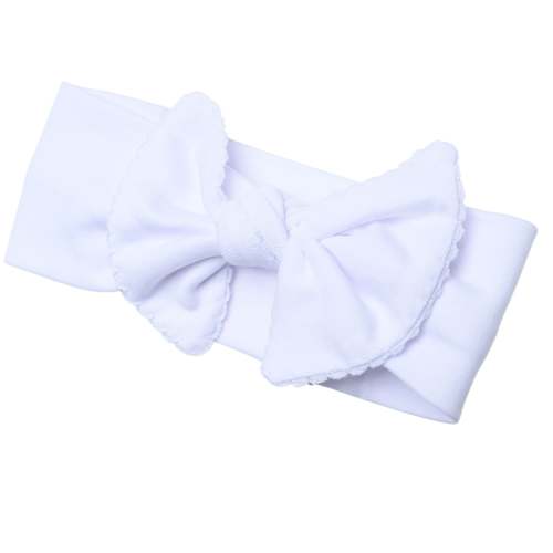Magnolia Baby Girl Magnolia Baby Boy Essentials White Trim Headband