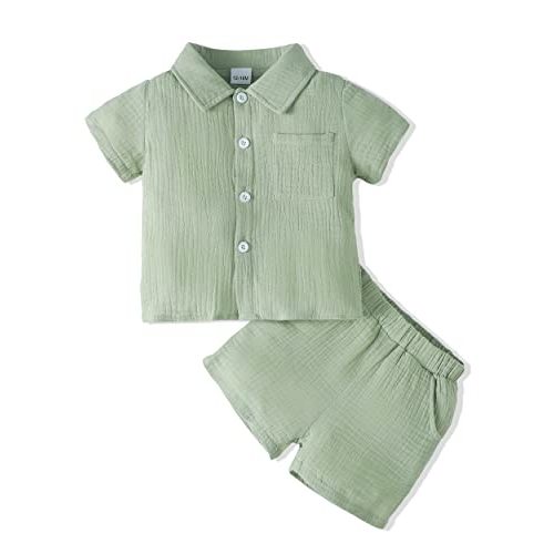 Toddler Baby Boy Clothes Summer Outfits Cotton Short Sleeve T-Shirt Dinosaurs Shorts Set Boy Clothes Outfits Set