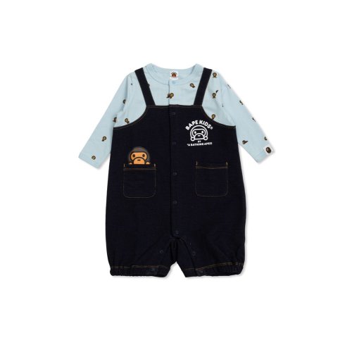 A BATHING APE® Bape Kids Printed Baby Onesie