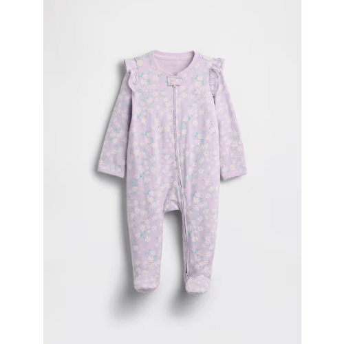Baby First Favorites Organic Cotton Footed One-Piece