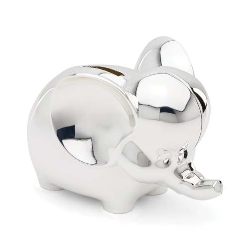 Reed & Barton Elephant Coin Bank