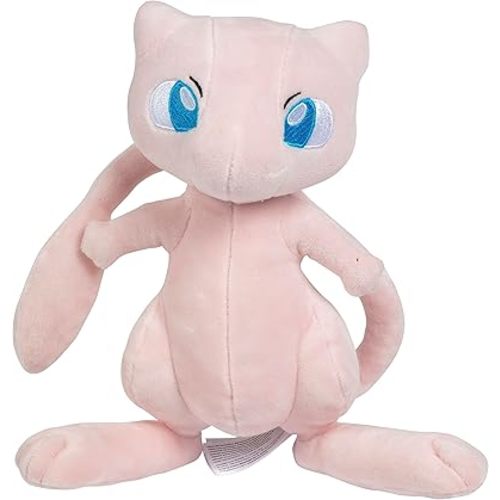 Pokemon 8" Mew Plush - Officially Licensed - Generation 1 - Quality Soft Stuffed Animal Toy Figure - Gift for Kids, Boys & Girls - 2+
