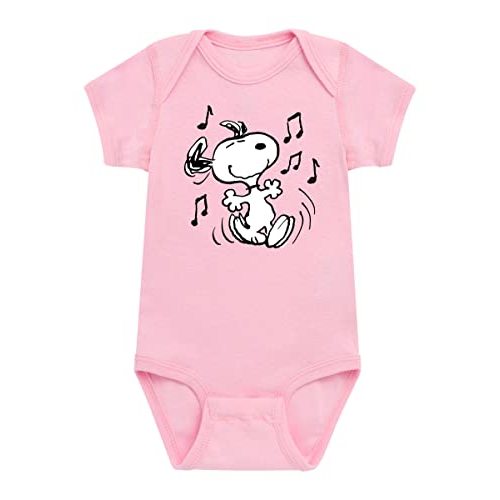 HYBRID APPAREL - Peanuts - Snoopy Dancing Happily - Infant Baby One Piece