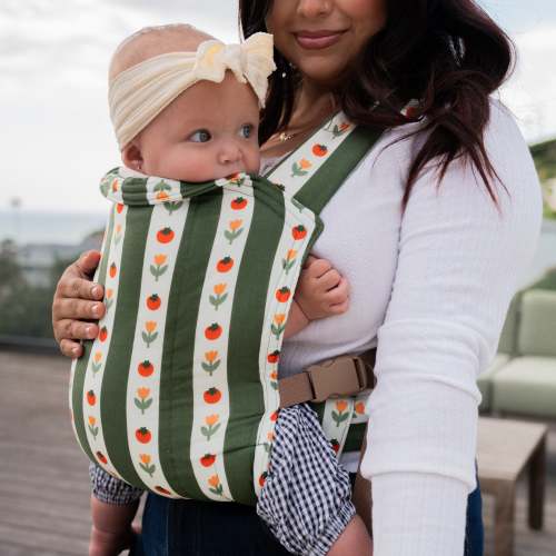 Medley Lark Baby Carrier (10-45 lbs) | Tomato Stripe | hope&plum
