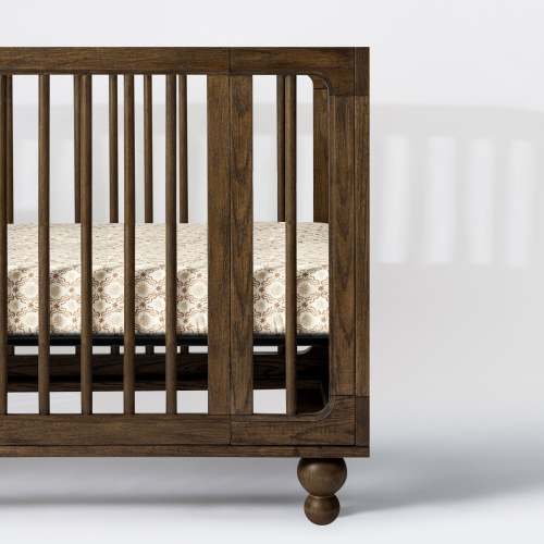 Crib Sheet in GOTS Certified Organic Brushed Cotton by Nate Berkus