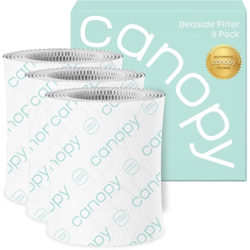 Canopy Original Bedside Humidifier Filter 2.0, 3-Pack, 6-Week Replacement