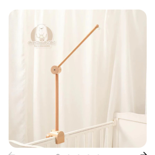 Natural Oak Baby Mobile Hanger – My Dollfy