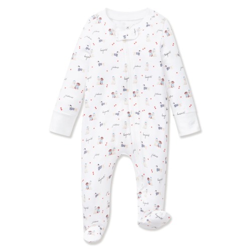Le Woof Pima Romper, 0-3M