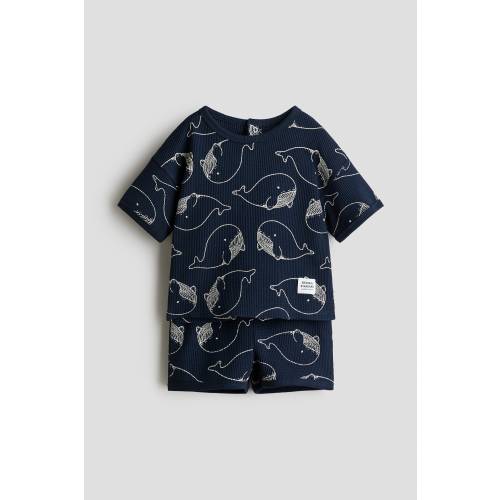 2-PIECE WAFFLED COTTON SET