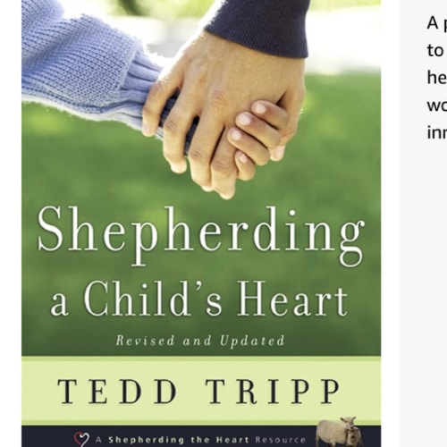 Shepherding a Child's Heart