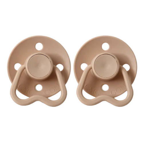 CMC 'HOLD ME' DUMMY / PACIFIER 2 PACK (SIZE 1) | CROISSANT