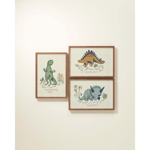 Prehistoric Party Framed Wall Art Set