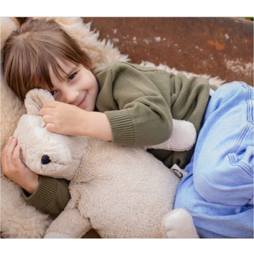 Cotton Large Bear - Linen – MamaOwl
