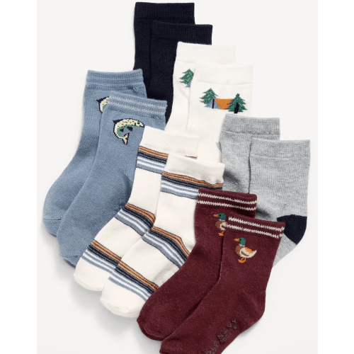 Crew Socks 6-Pack for Toddler & Baby