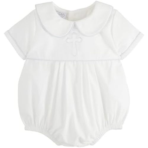 Mud Pie Baby Boys Children's Boy Cross Poplin Bubble