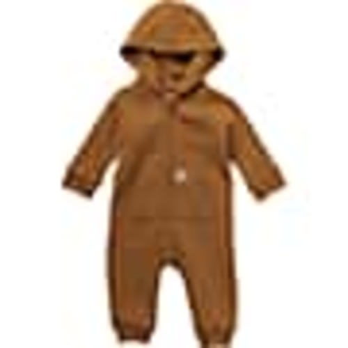 Boys' Long Sleeve Zip-Front Hooded Fleece Coverall (Baby) | Carhartt