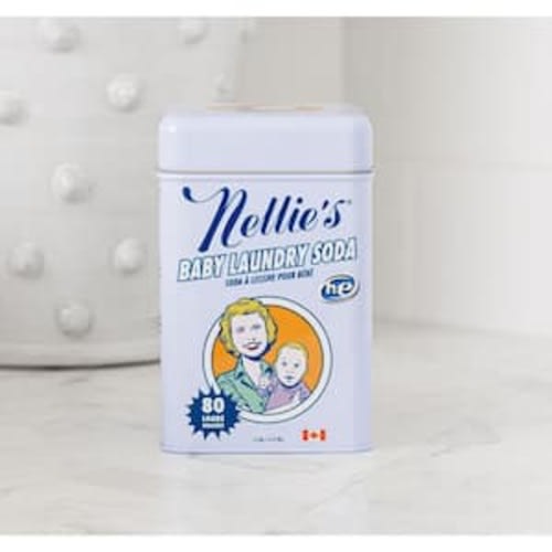 Fragrance Free Powder Laundry Detergent Tin, Baby Safe, 2.2 lbs.