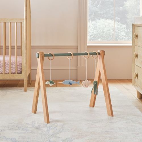Pine Baby Gym & Baby Gym Sensory Accessories | West Elm