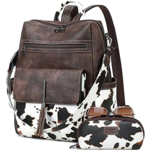 PU Leather Backpack Purse for Women Fashion Tassel Designer Ladies Shoulder Bags Designer Large Backpack Casual Daypacks