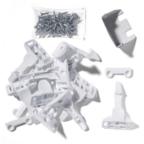 Spring-Loaded Cabinet & Drawer Latch (10 Pack)