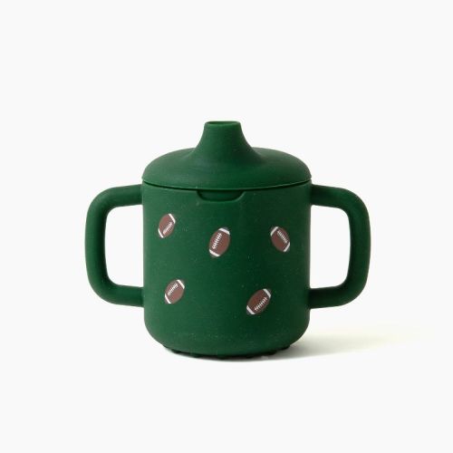 Picolette by Olivia Culpo 8oz Silicone Sippy Cup - Football