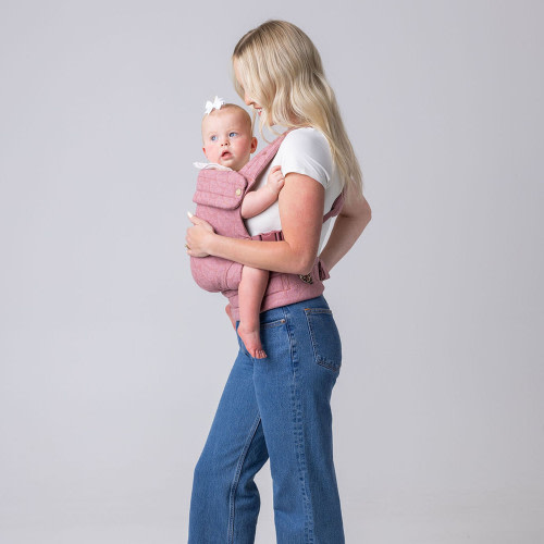 The Monarch Baby Buckle Carrier - Mauve Wings