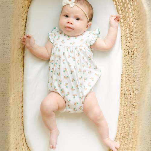 Mini Mallard Print Flutters Bubble - Green