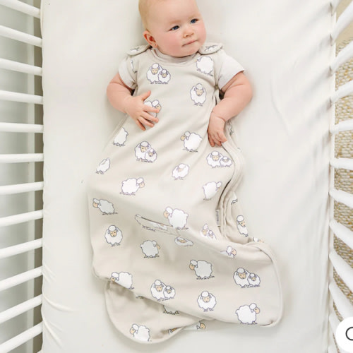 4 Season® Ultimate Baby Sleep Bag, Merino Wool & Organic Cotton, Sheep