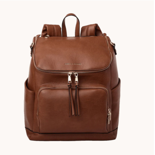 Lullaby Diaper Backpack Chestnut | Poppy and Peonies – Poppy & Peonies