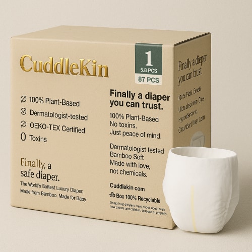 Cuddle-Kin Diapers - Size 2, 9-18 lbs (108 ct)