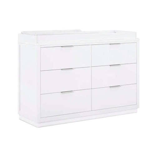 Delta Children Forever- Classic 6 Drawer Dresser - Assembled  - Bianca White