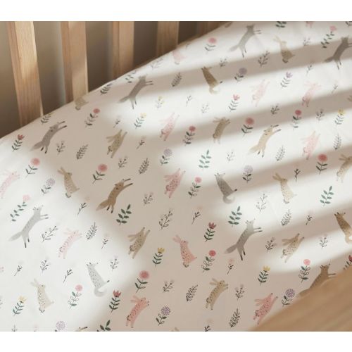 Ramona Organic Crib Fitted Sheet