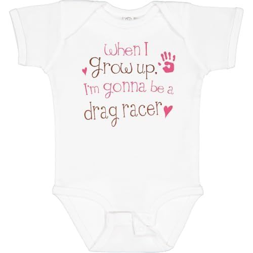 inktastic Future Drag Racer Cute Baby Bodysuit