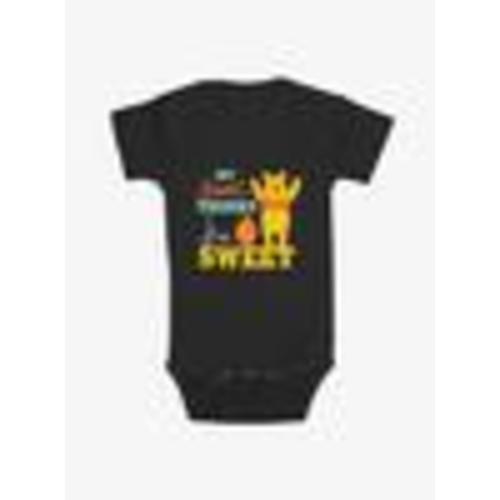 Disney Winnie The Pooh My Aunt Thinks I'm Sweet Infant Bodysuit - BLACK | BoxLunch