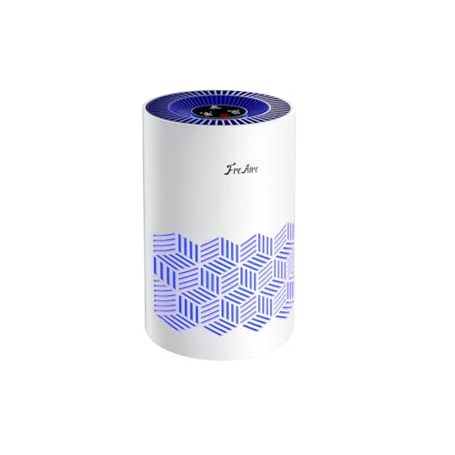 FreAire Air Purifiers for Home, Air Purifiers for Home with Lights, HEPA Air Purifier Removes Dust Smoke Pollen Dander