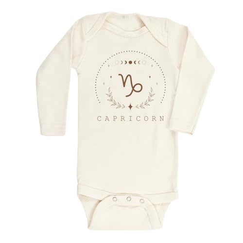Capricorn Zodiac Horoscope Baby Bodysuit, Kids T-Shirt | 100% cotton, printed in California, shipped from USA, Soft breathable fabric, machine washable