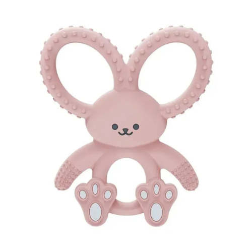 Dr. Brown's - Flexees Bunny Silicone Teether, Pink