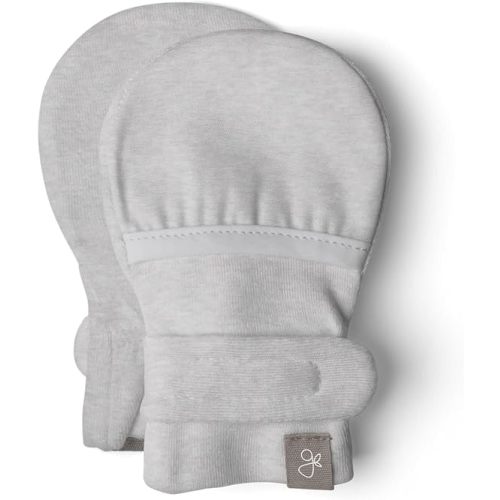 goumikids Viscose Made from Bamboo Cotton Stay-On Mitts, 3-6m Cloud Mitts