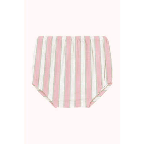 Bloomers for baby pink stripes organic cotton Studio Boheme