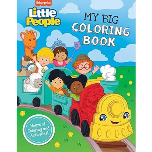 Fisher-Price Little People: My Big Coloring Book