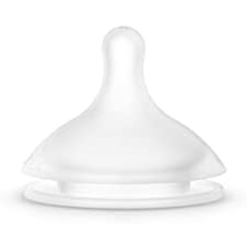 Suavinex Bonhomia Color Essence SX PRO Physiological Silicone Nipple, Pack of 2 Nipples, 0 Months, Slow Flow
