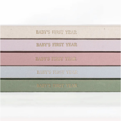 Baby's First Year Memory Book & Baby Photo Album by Duncan & Stone – Duncan & Stone Paper Co.