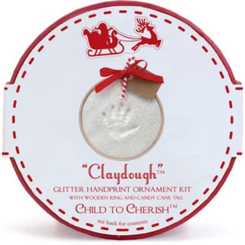Holiday Glitter Handprint Ornament Kit