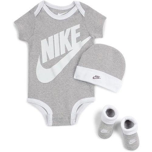 Nike Baby's Bodysuit, Hat and Booties 3 Piece Set