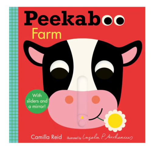 Peekaboo: Farm: (An Interactive Board Book for Babies & Toddlers with Mirror & Sliders to Push, Pull, or Turn. Cute Artwork Includes Corn, Barn, Horse, Pig, & More.) (Peekaboo You)