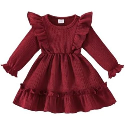 Baby Girl Dress Infant Toddler Dress Fall Winter Outfits Clothes
