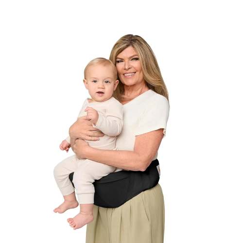 Ergonomic Baby Hip Seat Carrier - Onyx Black